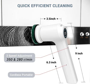 Electric Cleaning Scrubber